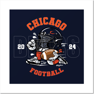 Chicago Football Posters and Art